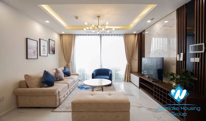 Two-storey apartment with four bedrooms, fully furnished, new furniture, Sunshine City for rent